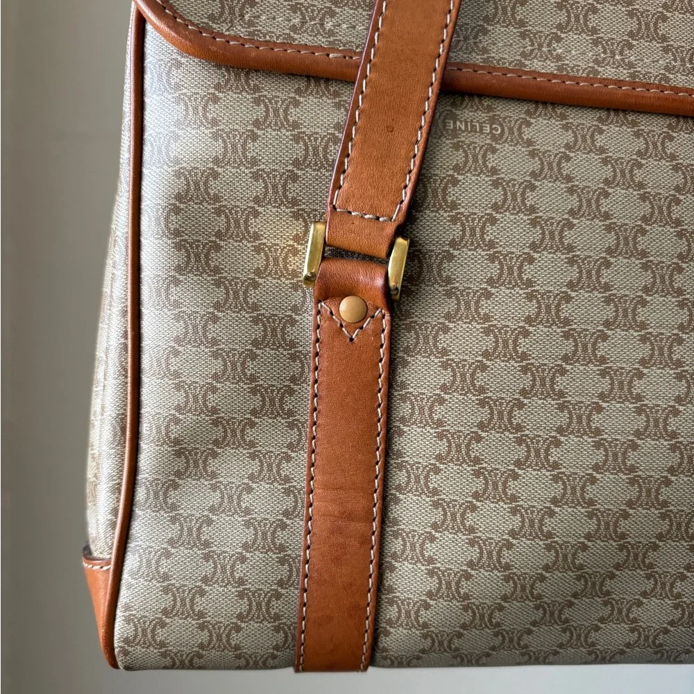 CELINE macadam handbag, vintage - Picture 9 of 17